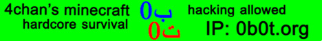 0b0t.org - Minecraft Anarchy Server