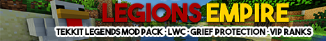 Legions Empire MC - Tekkit Legends Modpack