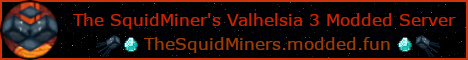 The SquidMiners Valhelsia 3 Modded Server