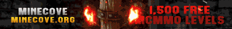 MineCove - Get 1,500 Free McMMO levels when you join