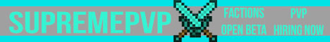 SupremePvP - Open Beta - Hiring - FactionsPvP