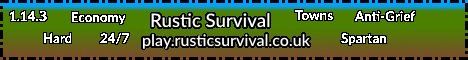 Rustic Survival - 1.14.3 - Survival - Economy - BankAuctionhouse