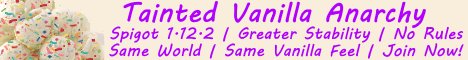 Tainted Vanilla Anarchy  Spigot 1.12.2  No Rules  Same World